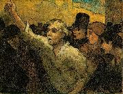 Two Uprising Honore  Daumier